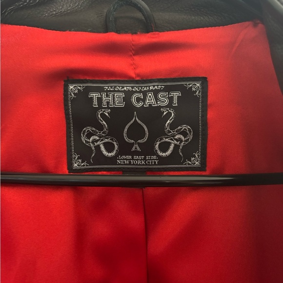 THE CAST AMSTERDAM leather JACKET - Picture 3 of 5